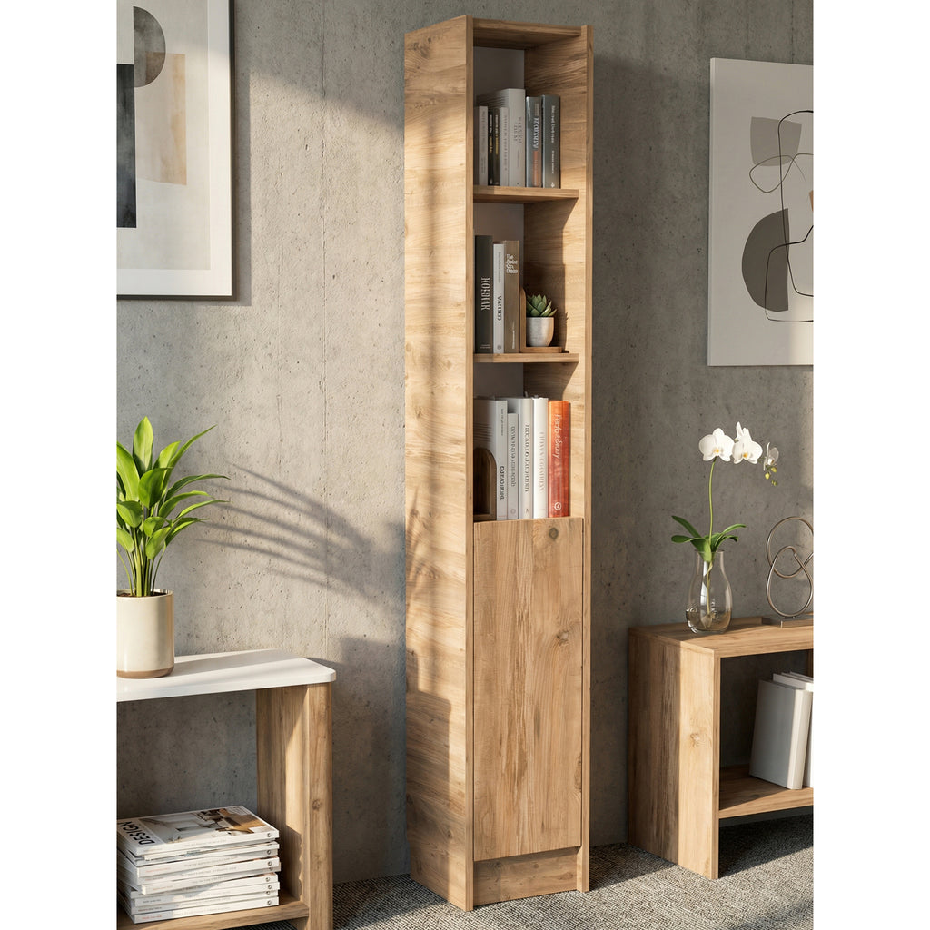 Flat30 Kitaplık Kütüphane Çok Amaçlı Dolap