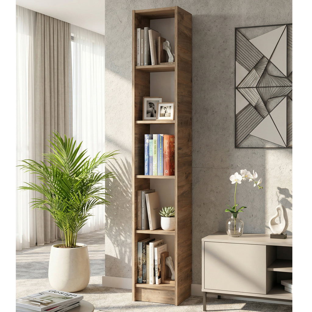Flat30 Kitaplık Kütüphane Çok Amaçlı Dolap
