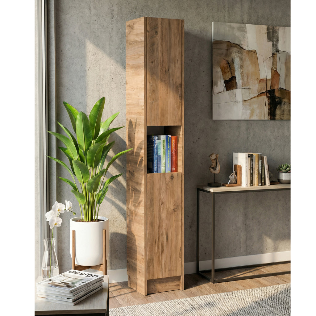 Flat30 Kitaplık Kütüphane Çok Amaçlı Dolap