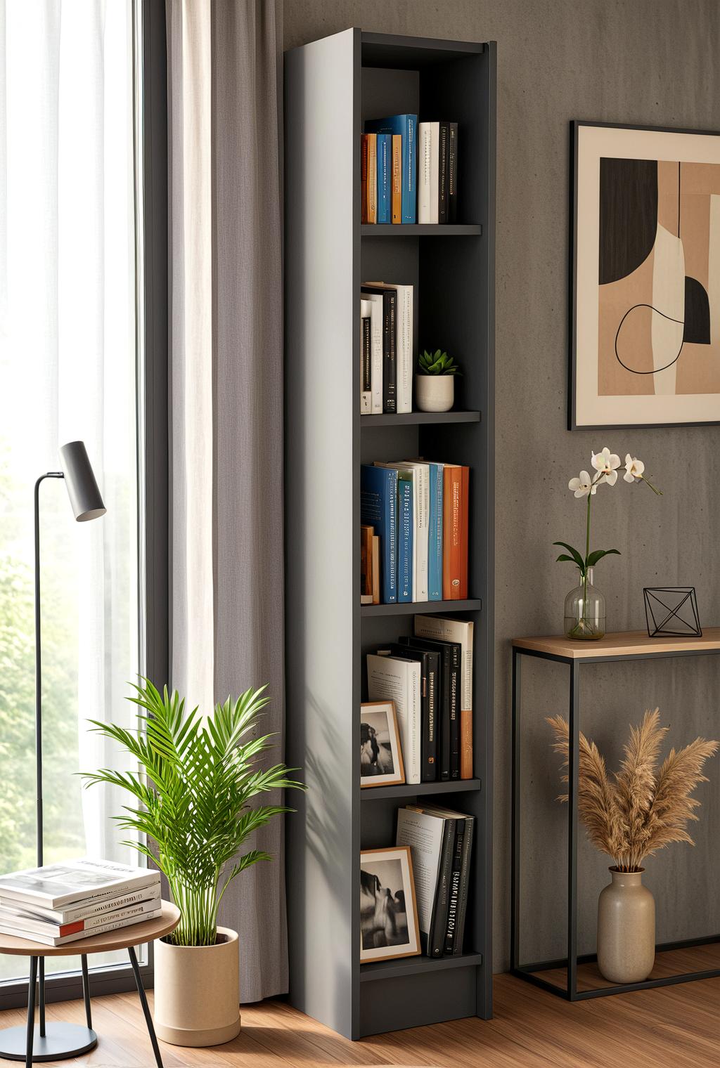 Flat30 Kitaplık Kütüphane Çok Amaçlı Dolap