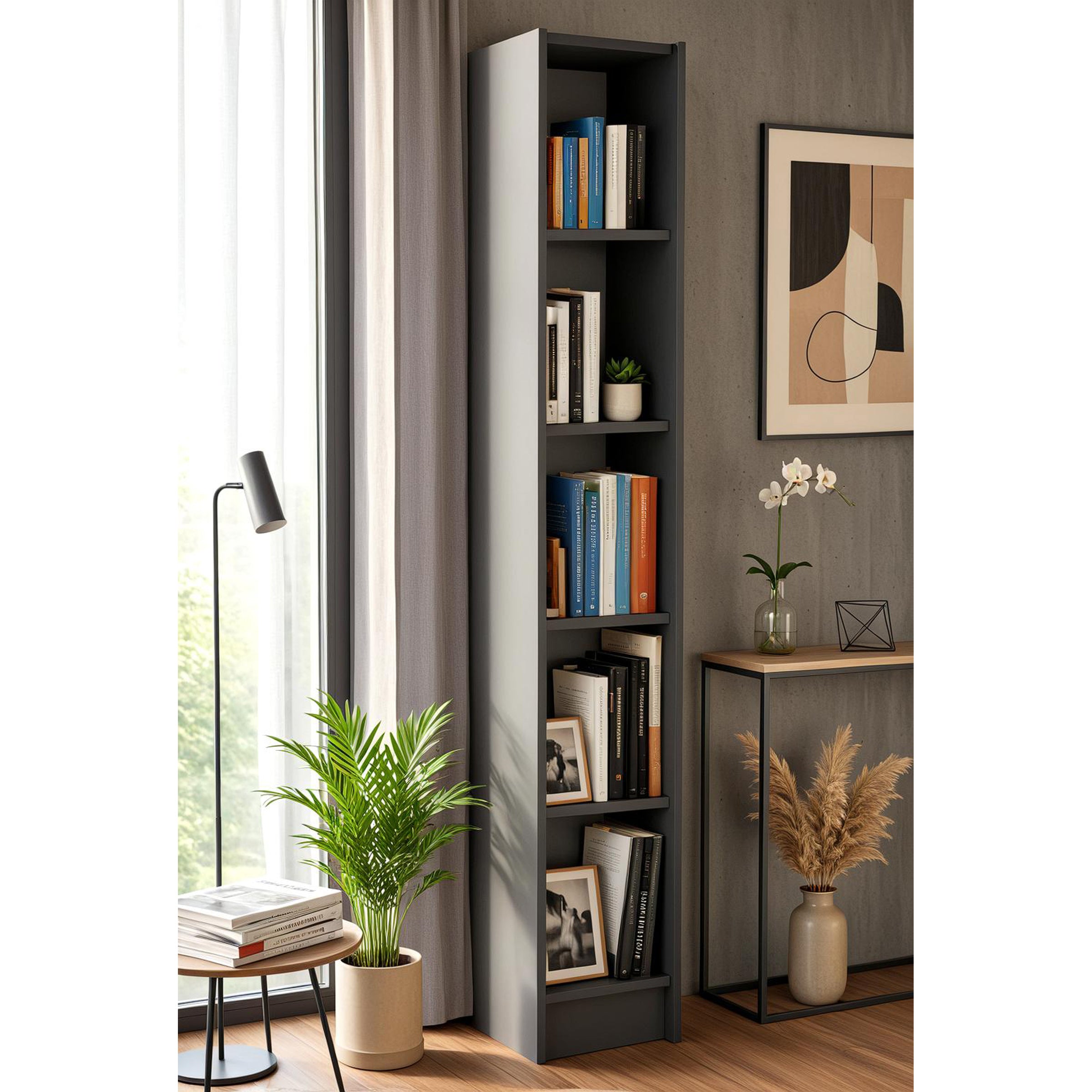 Flat30 Kitaplık Kütüphane Çok Amaçlı Dolap