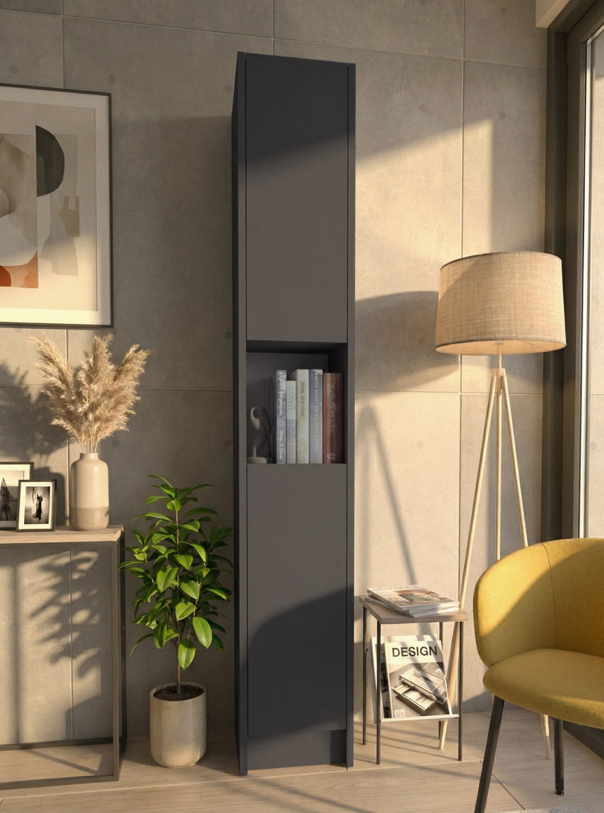 Flat30 Kitaplık Kütüphane Çok Amaçlı Dolap