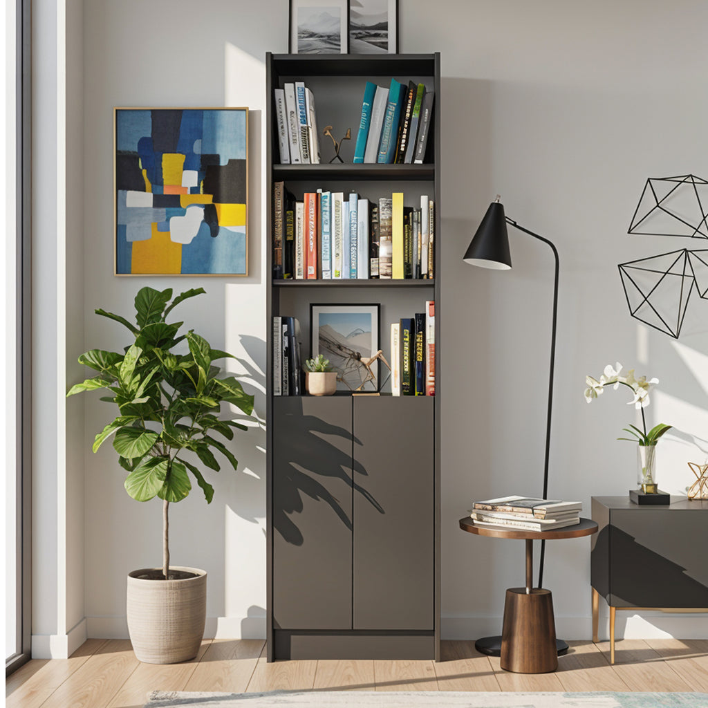 Flat56 Kitaplık Kütüphane  Çok Amaçlı Dolap