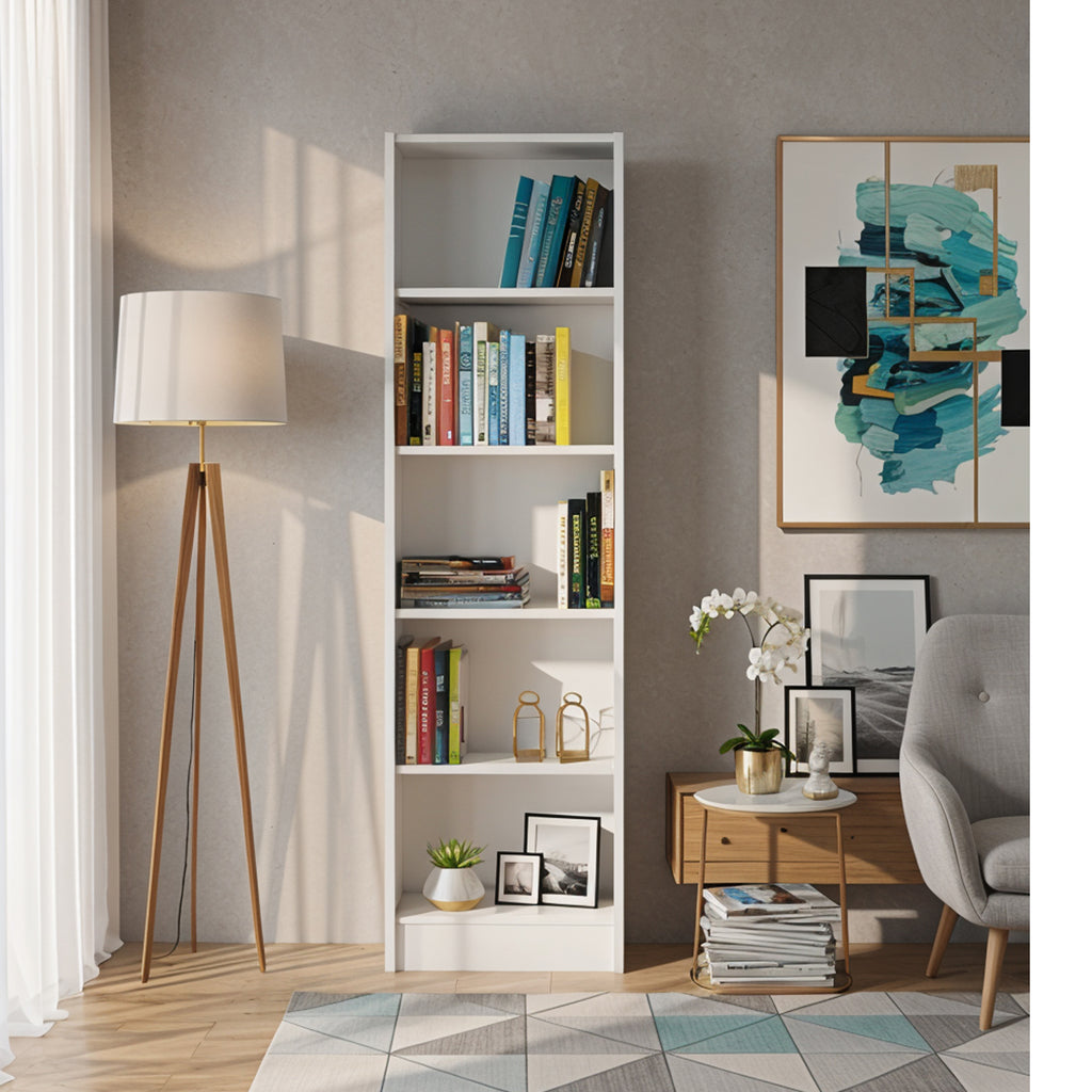 Flat56 Kitaplık Kütüphane  Çok Amaçlı Dolap