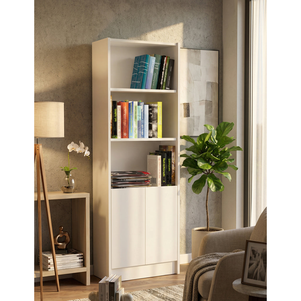 Flat56 Kitaplık Kütüphane  Çok Amaçlı Dolap