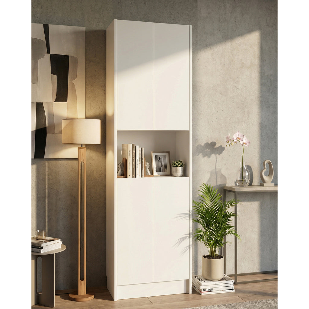 Flat56 Kitaplık Kütüphane  Çok Amaçlı Dolap