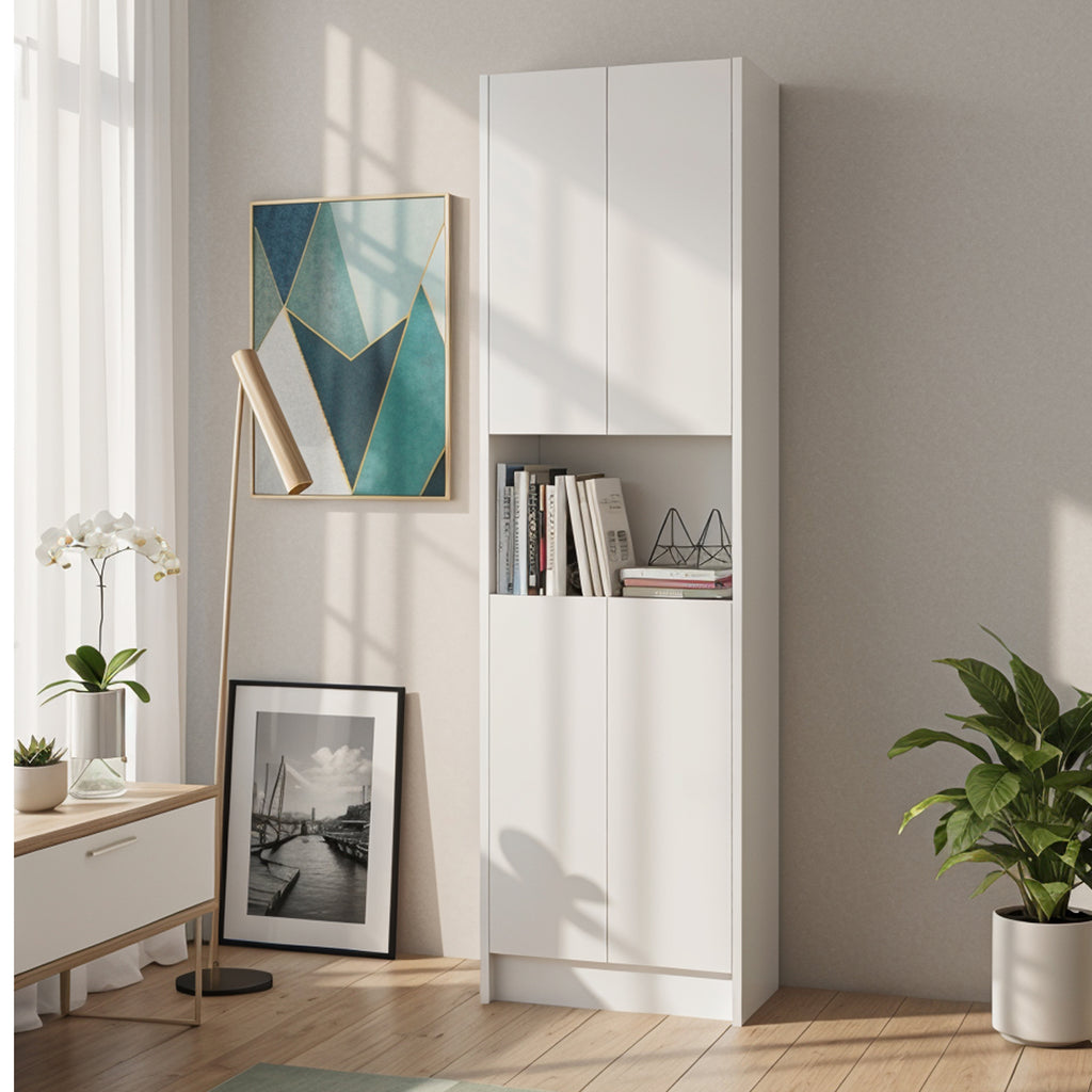 Flat56 Kitaplık Kütüphane  Çok Amaçlı Dolap