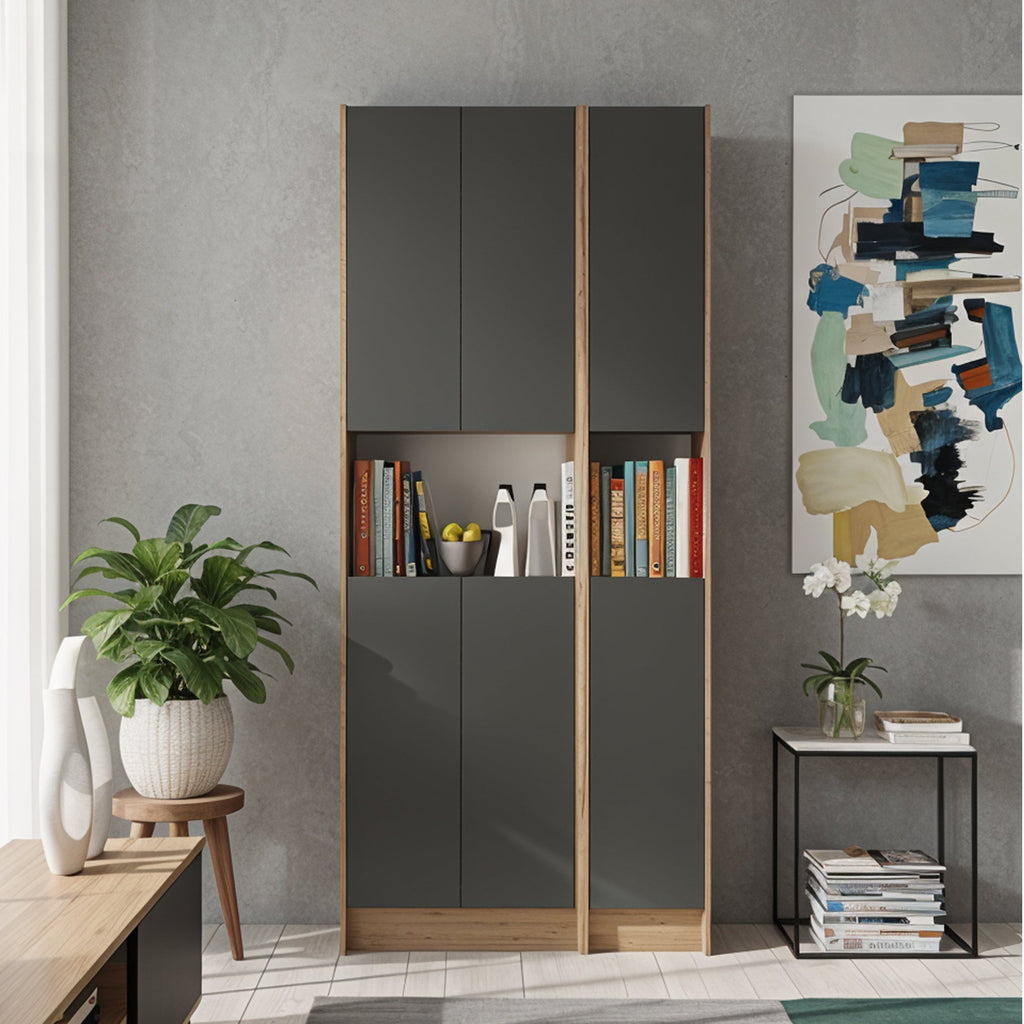 Flat85_AcikCeviz_Antrasit_6Kapak
