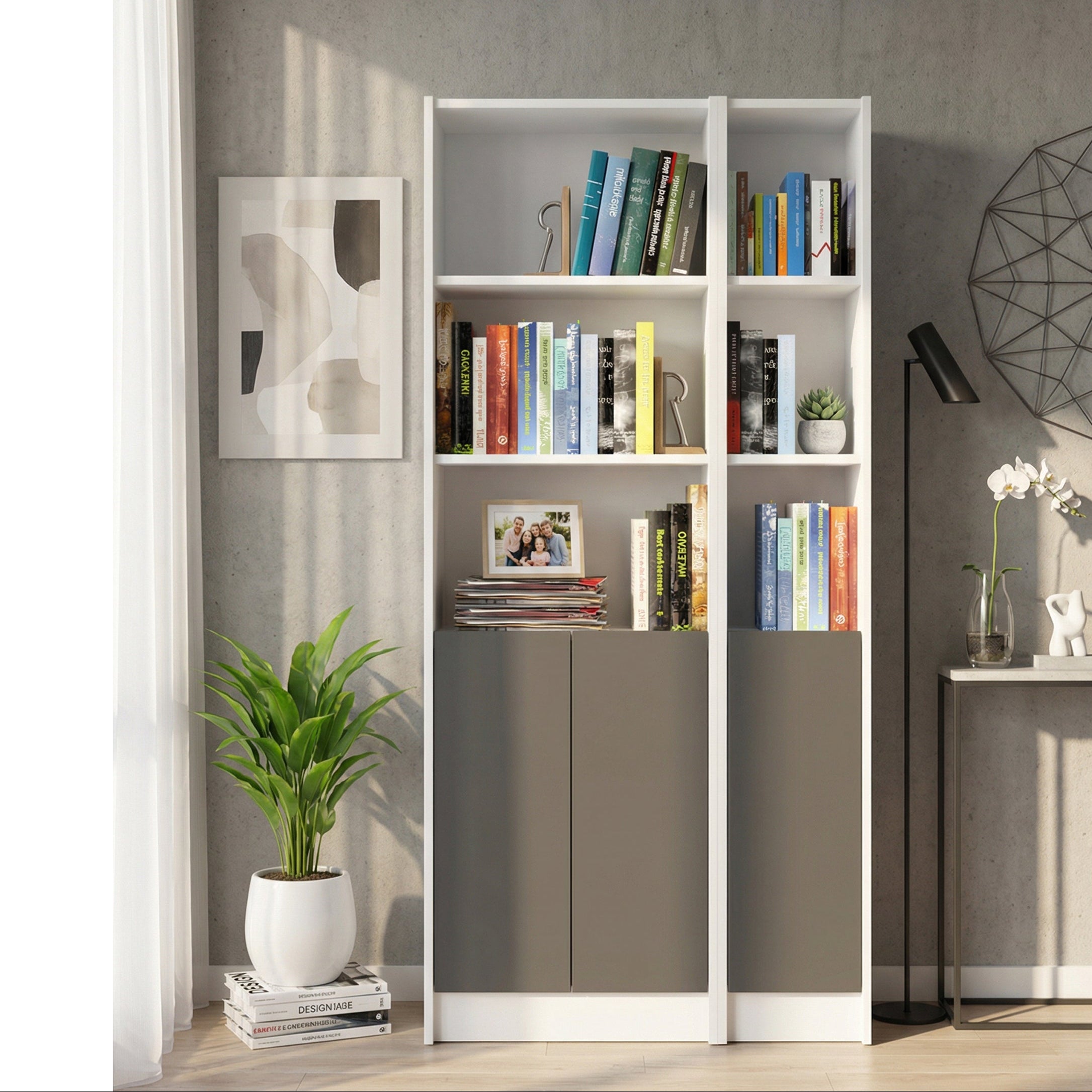 Flat85_Beyaz_Antrasit_3Kapak