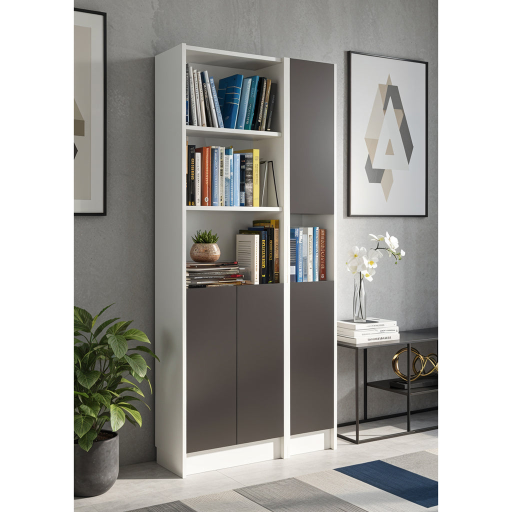 Flat85_Beyaz_Antrasit_4Kapak