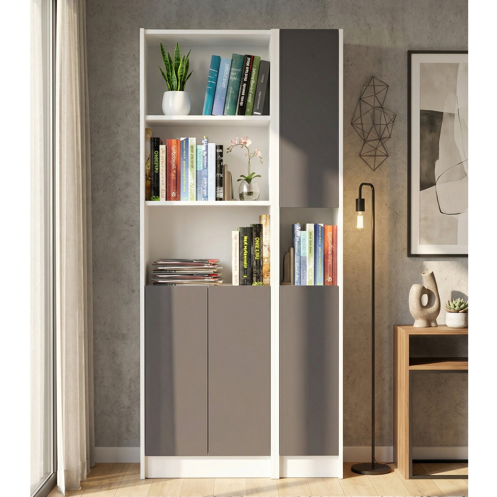 Flat85_Beyaz_Antrasit_4Kapak