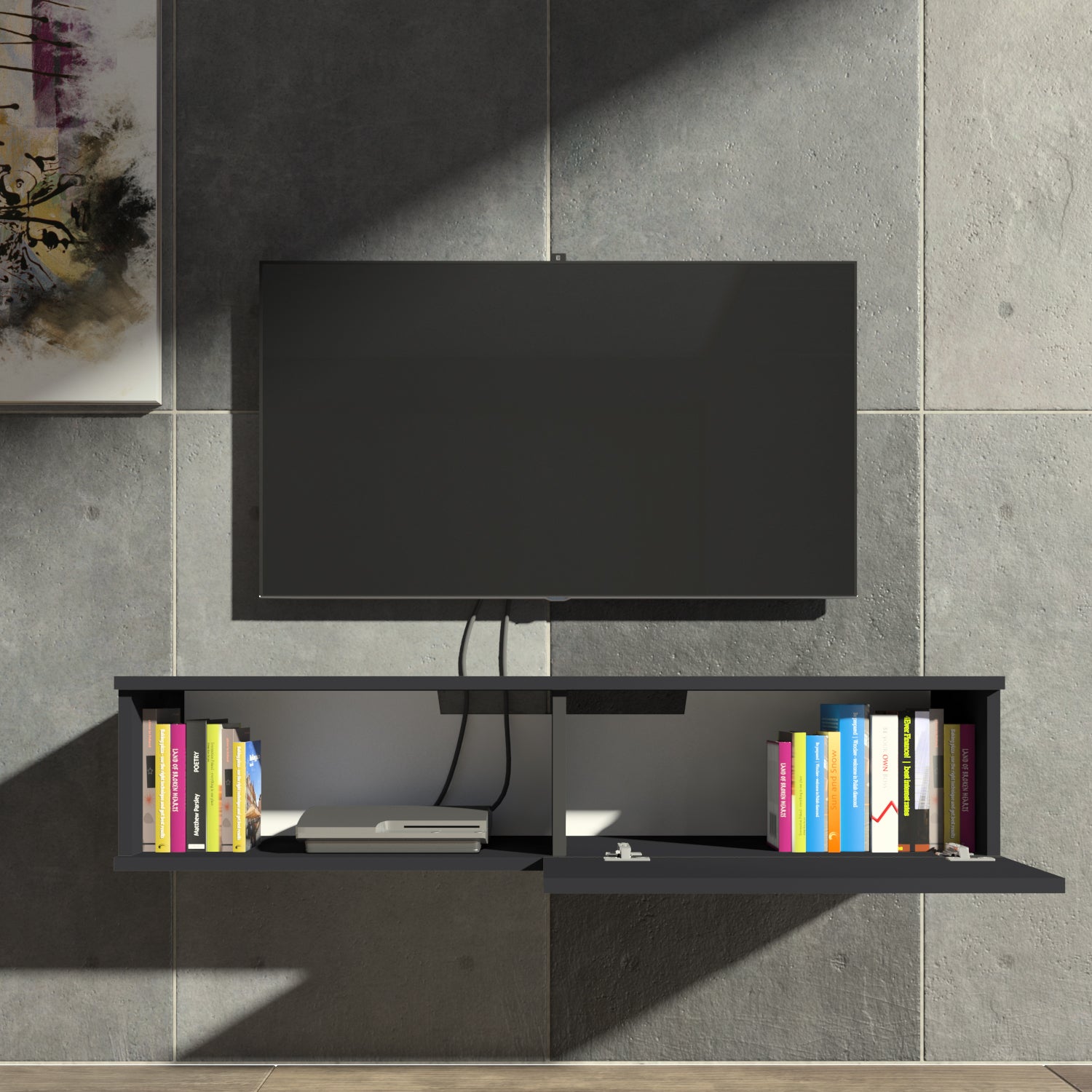 Mood 120 Tv Sehpası Konsol Çok Amaçlı Dolap