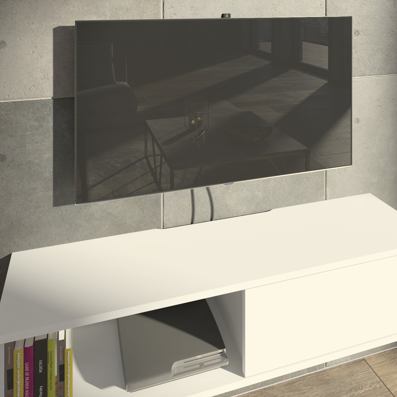 Mood 120 Tv Sehpası Konsol Çok Amaçlı Dolap